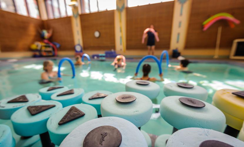 Enjoy South Shore Health's warm pool