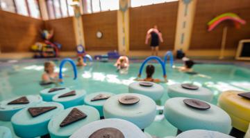 Enjoy South Shore Health's warm pool
