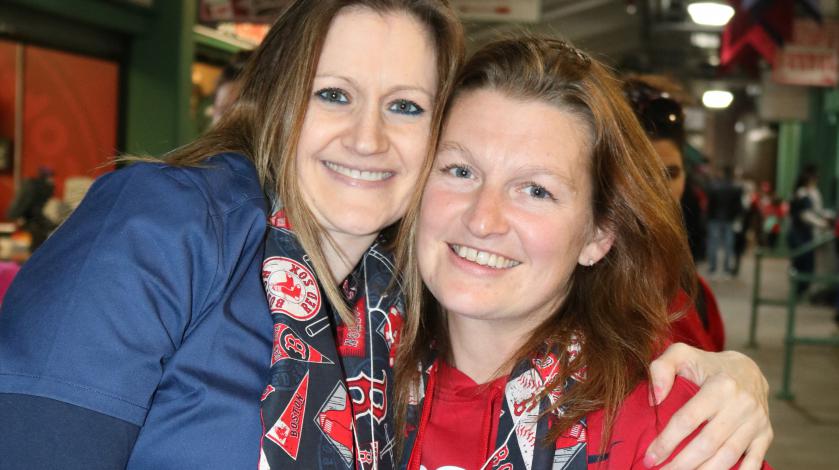 South Shore Hospital Nurse Heather Reilly is named Nurse Hero by Red Sox