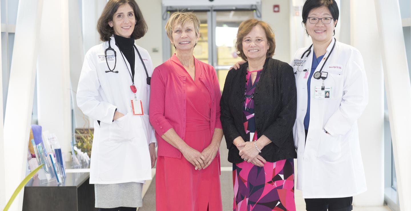 Martha made a donation to South Shore Health System in honor of her caregivers