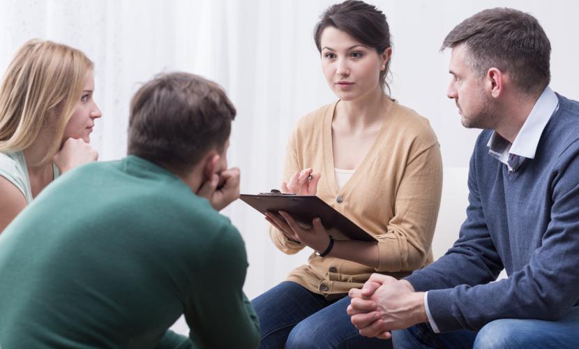 Support group meeting