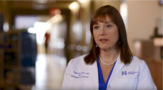 Team Birth video screenshot of Kim Dever, MD
