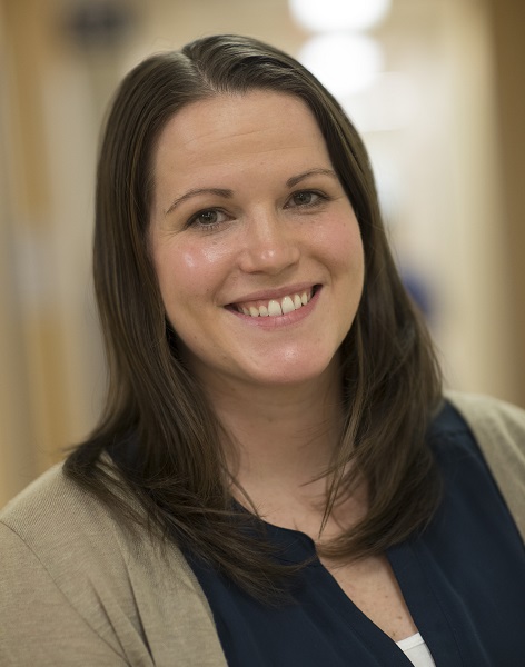 Physical therapist Sarah Poliatti of South Shore Health