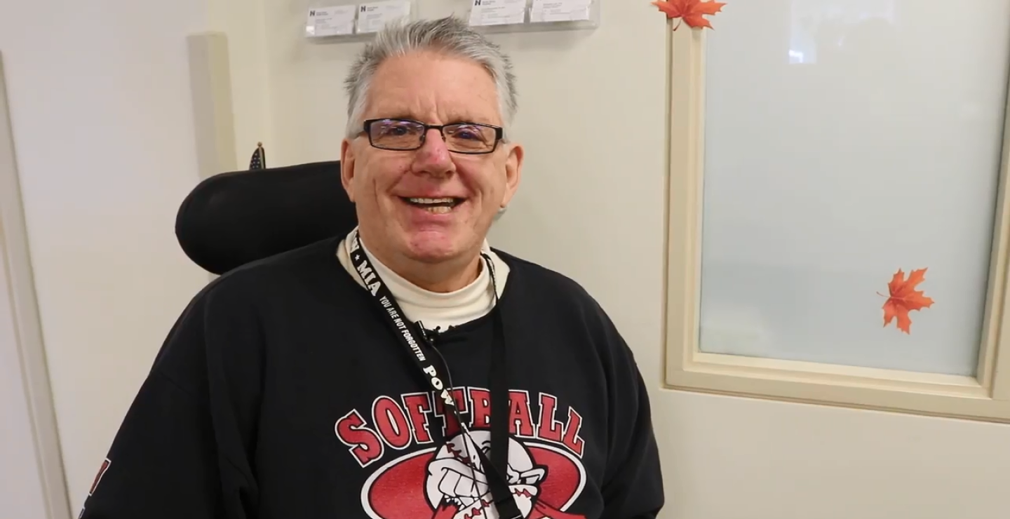 Donnie Westhaver at South Shore Health's Outpatient Rehab Center